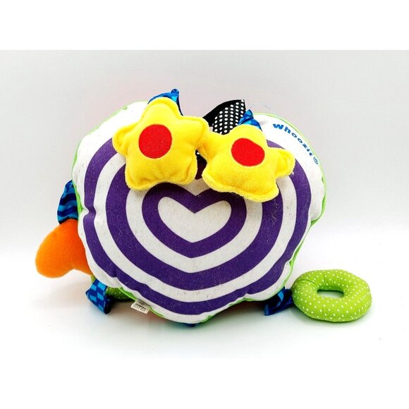 Baby Einstein Whoozit HEART Plush Rattle Toy Large Manhattan Toys - Picture 3 of 4